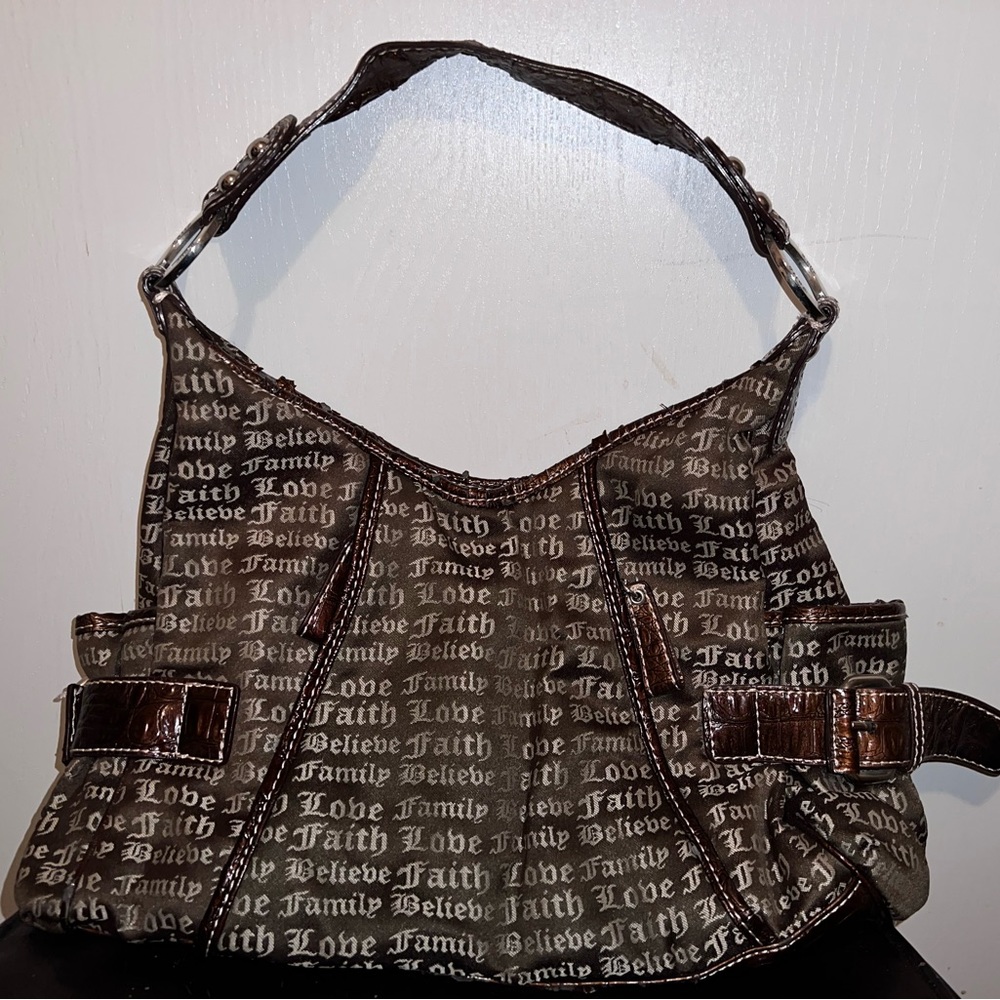 Brown Faith shoulder bag